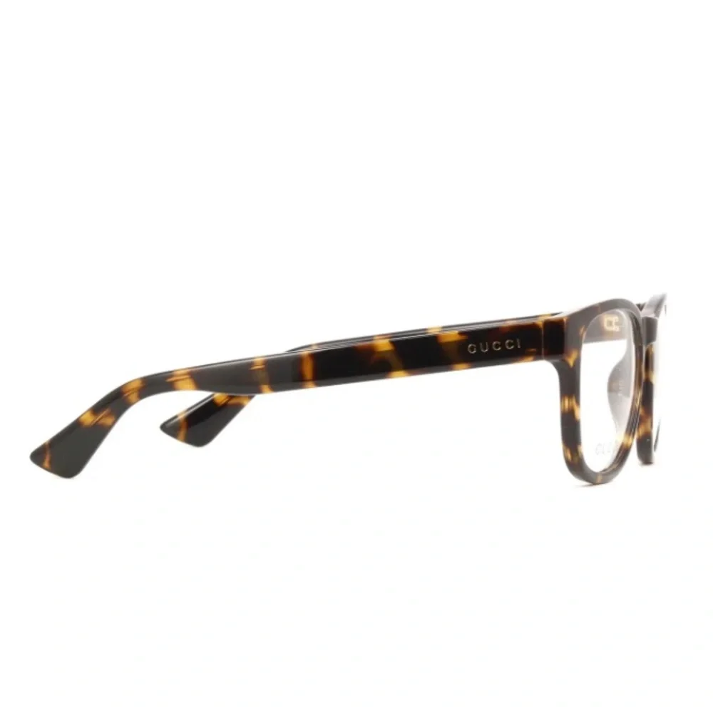 GUCCI GG1344O 002 / 006 wayfarer Gucci optical shiny dark spotted havana